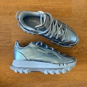 Cardi B x Reebok Metallic Sneaker Fluid Blue Size 6.5